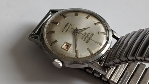 SEKONDA (POLJOT) DE LUXE ALL STEEL - VINTAGE RUSSIAN AUTOMATIC WRISTWATCH #1 - Picture 3 of 5