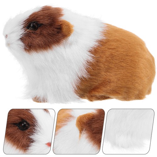 Animal Model Child Miss Hamster Detail Figurine Stuffed Animals for Kids - Picture 7 of 10