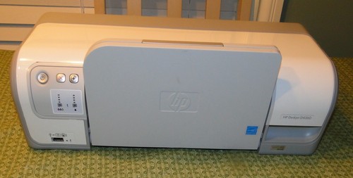 HP Deskjet D4360 Workgroup Inkjet Printer PgCount is very low - Picture 3 of 4