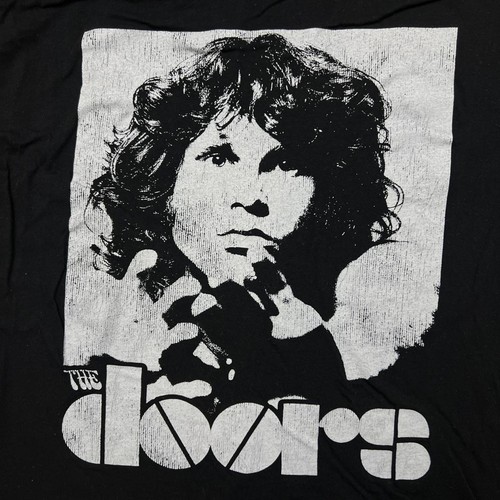 Camiseta The Doors 2021 para hombre grande negra Jim Morrison gráfica banda de rock camiseta - Imagen 2 de 5