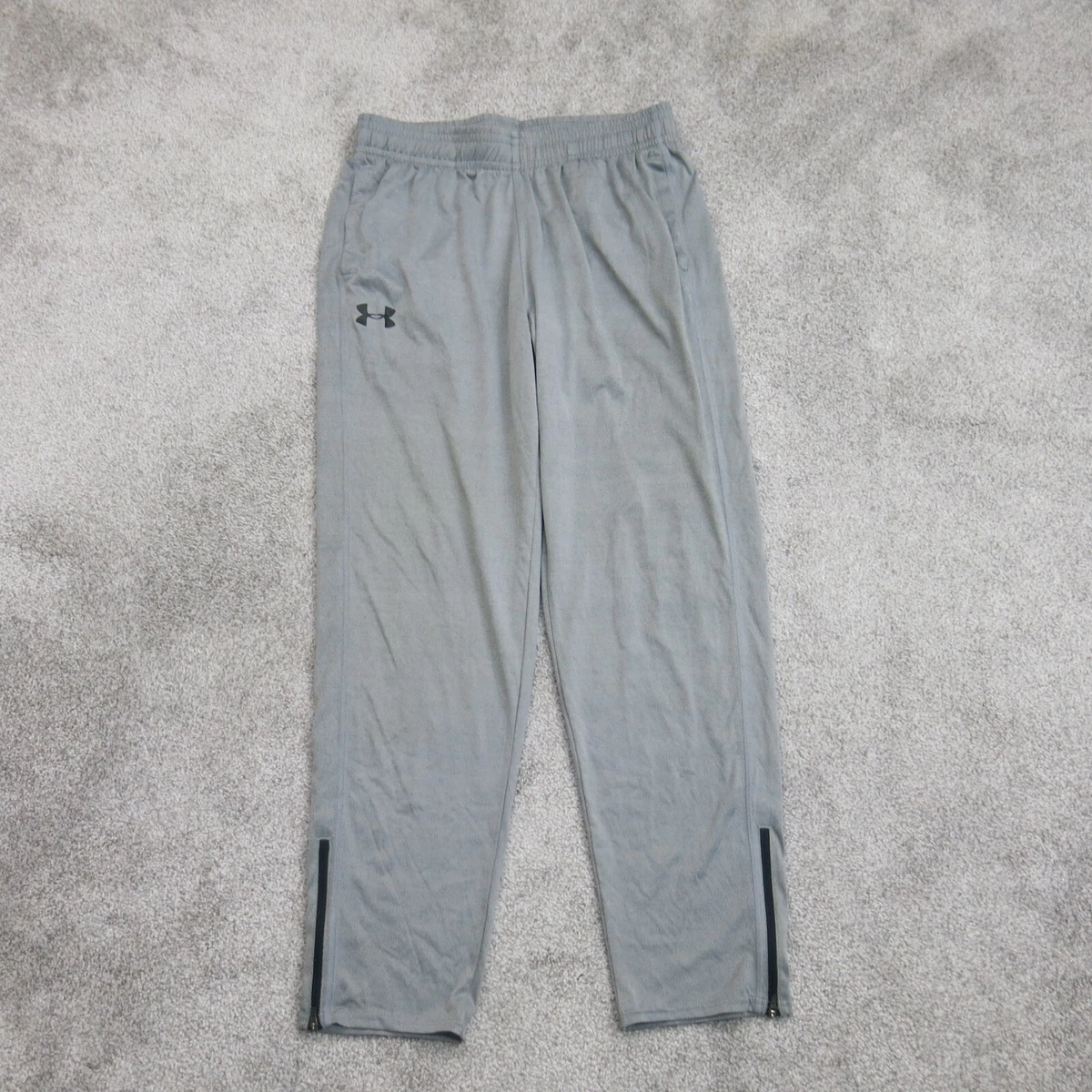 Under Armour Cold Gear Grey Fleece Loose Fit Joggers Sweatpants Girls Size  Large