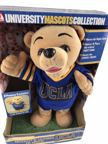 Vintage Gemma UCLA Bruin Bear University Mascot Animated Toy Needs Battery Pack - Picture 2 of 8
