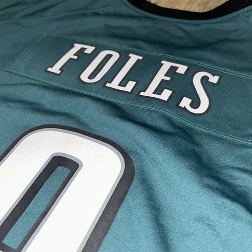 Nick Foles Philadelphia Eagles Super Bowl II 52 Champions Patch Jersey Nike 3XL - Picture 6 of 8