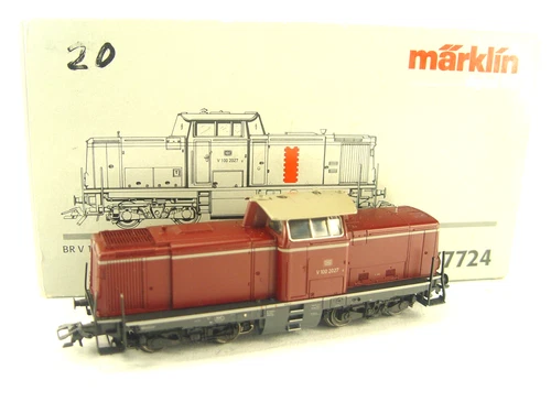 DB Diesellok V 100  Märklin  HO Lok  digital 37724  - #4949    #E  gebr.