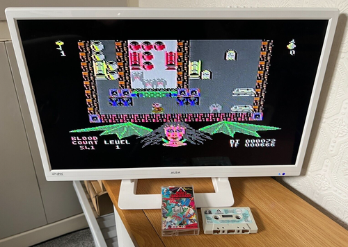Rzadka kaseta 4 Most Horror Commodore 64 - All Working -👽👾Pomysł na prezent retro👾👽 - Zdjęcie 14 z 24