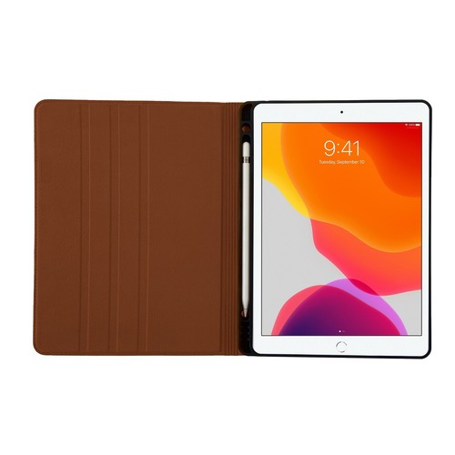 Funda de cuero genuino ENAPY iPad Mini 5 con sueño/despertar con/sin soporte para lápiz - Imagen 36 de 41