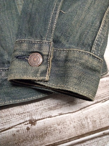 LEVI STRAUSS & CO. Damen Jeansjacke Langarm Knopfleiste Blau Größe S - Bild 2 von 12