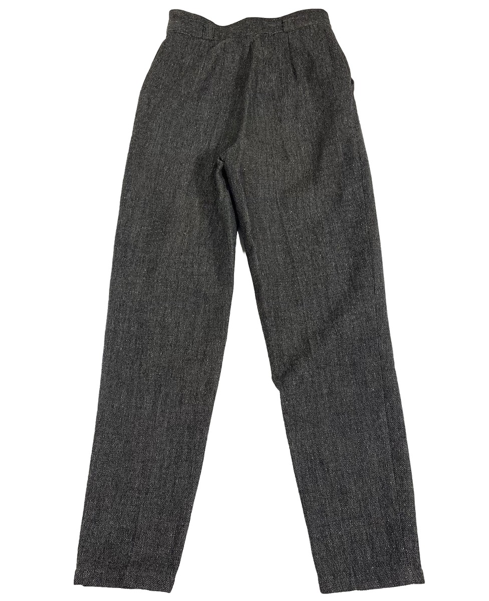 Womens Size 44 Vintage Gianni Versace Pants Tweed 100% Wool Womens Size 44 Vintage Gianni Versace Pants Tweed 100% Wool