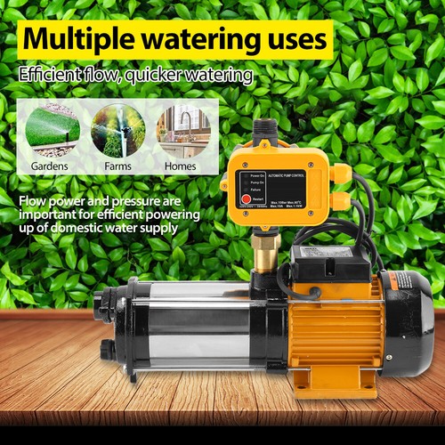 2500W High Pressure Water Pump 5 Stages Garden Rain Tank House Farm Irrigation - Picture 4 of 12
