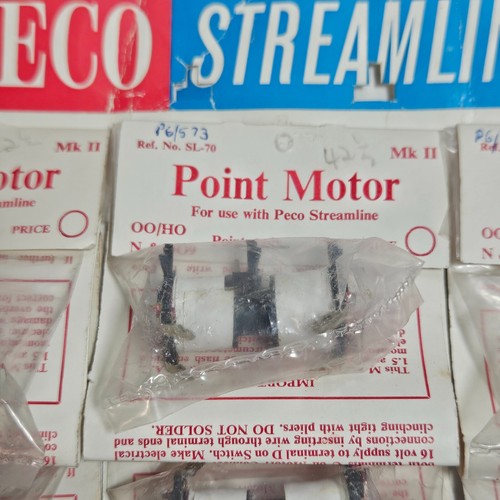 6x Peco SL-70 Mk II Point Motors P6/573 Sealed Bags OO/HO Gauge Model Railways - Picture 6 of 10