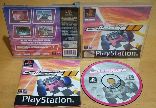 Rollcage Stage II 2 for Sony PS1 Playstation 1 Rare & Complete In VGC