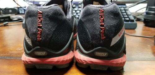 Merrell All out Peak Shoes Men's Size 12 Black Red Trail Running Trekking - Picture 9 of 12