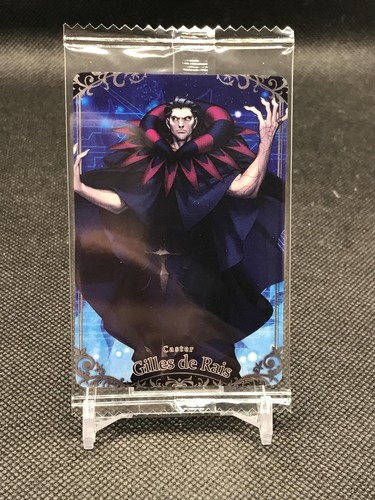 New Gilles de Rais FGO Fate/Grand Order Wafer Card BANDAI JAPAN - Picture 6 of 12