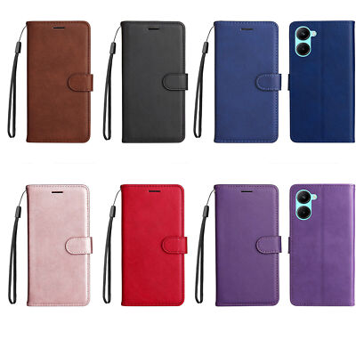Für Vivo Y27 V29 Y35 Y20 Huawei Y6 Y7 Y90 Nova 9 Flip Leder Wallet Handy Hülle