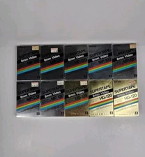 Supertape 8mm Video Cassette Radio Shack HG-120 3 Hi-Grade Metal MP-120 7 MP-120