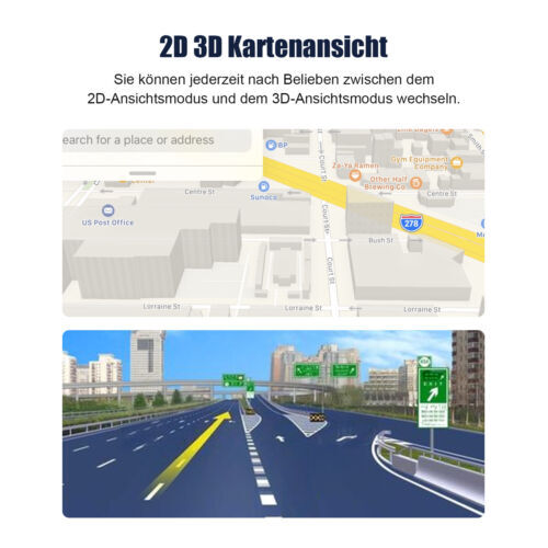 Telecamera retromarcia radio wireless Apple Carplay con 7"" navigatore portatile auto - Foto 4 di 17
