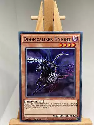  Yu-Gi-Oh! - Doomcaliber Knight - LED5-EN007 - Common