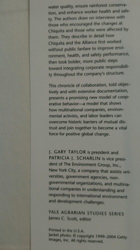 Smart Alliance: How a Global Corporation and Environmental Activists.. 1st Ed - Picture 6 of 7