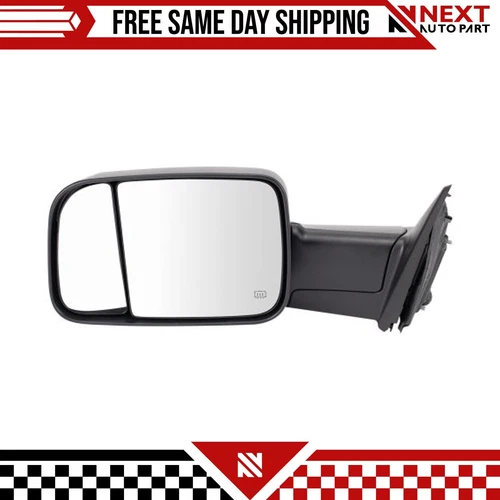 New Towing Mirror Driver Side Fits For 2019-2021 Ram 3500 4500 5500
