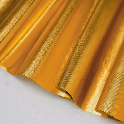 Kids Girls Shiny Metallic Pleated Mini Skort Skirt Skater Athletic Dance Skirts - Picture 35 of 75