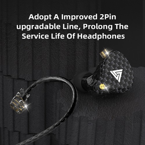 VK4 3.5mm Wired Headphones In-ear Sports Headset Moving Coil B6O9 - Picture 10 of 12