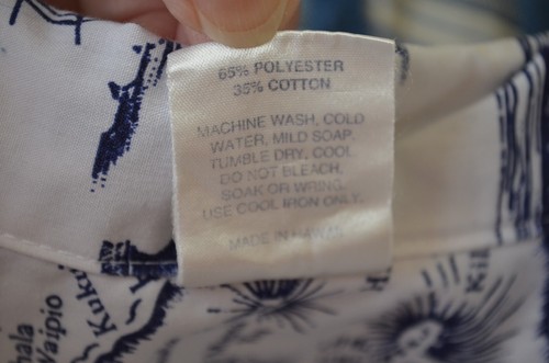 Camisa Hawaiana De Colección Royal Creations Hombres XL Blanca Azul Tropical Mapa Palmeras Envíos - Imagen 7 de 7