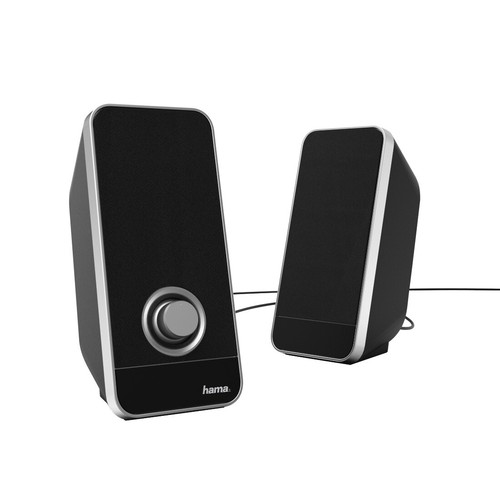 Altavoz Hama Sonic LS-206 Negro, Plateado 6 W