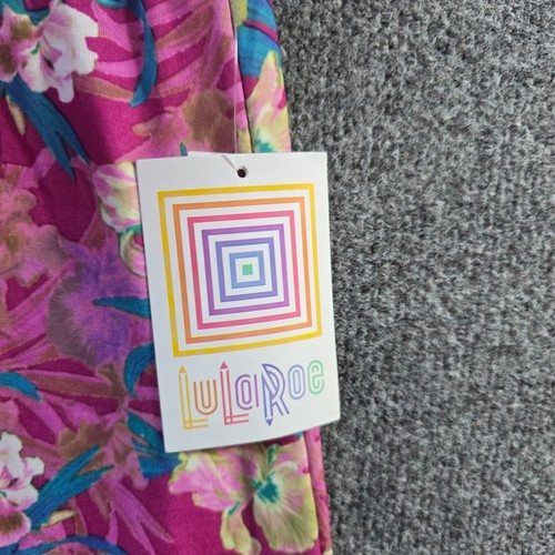 Lularoe Skirt Womens Size 2XL Pink Floral Aloha Tropical Stretch Maxi Casual - Picture 3 of 9
