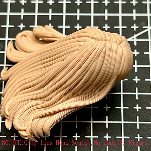 1/10 Scale Conan The Barbarian Head Sculpt Unpainted Fit 7" Neca Figure V1 Style - Picture 5 of 6