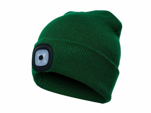 Mütze mit Licht Joggingmütze Beanie Strickmütze LED Lampe Wintermütze Unisex NEU - Picture 14 of 16