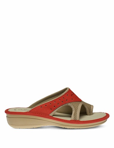 Flexus by Spring Step Women's Pascalle Slide Sandal, Red ( EU 42 / US 10.5-11 ) - Picture 2 of 4
