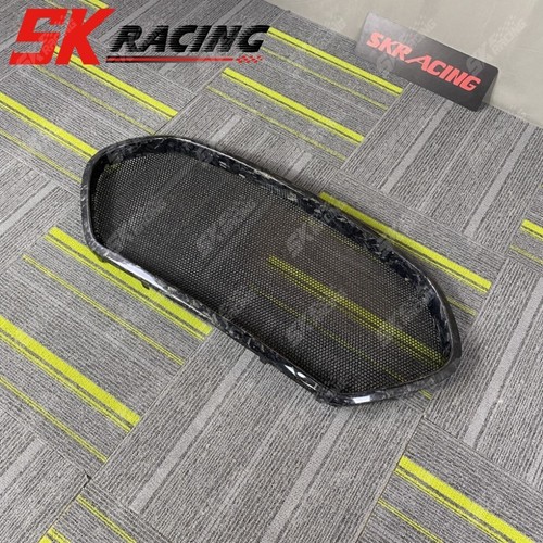 Carbon Fiber/Gloss Black Front Bumper Grille Kit Fits Hyundai Veloster Turbo 13+ - Picture 35 of 42