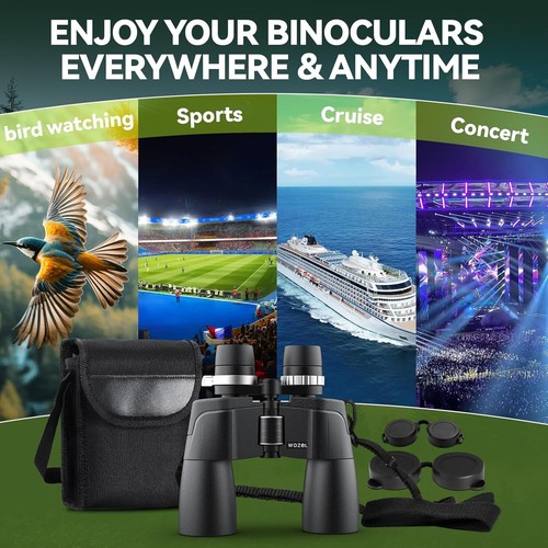 Versatile 12-36x50 Zoom Binoculars - Ideal for Hunting, Stargazing & Travel - Picture 8 of 10