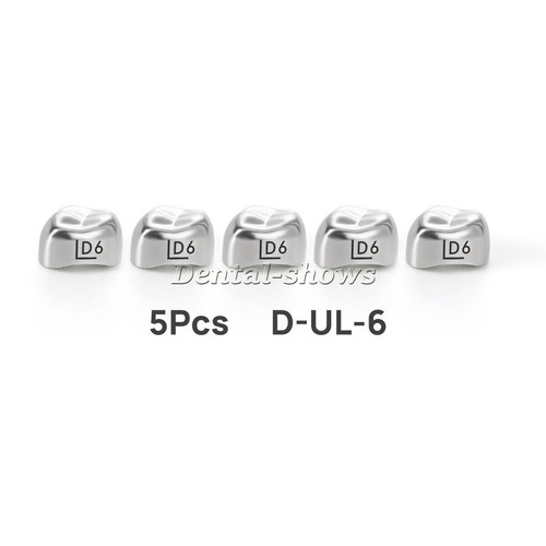 5Pcs Dental Kids Crown Primary Molar Pediatric Crowns stainless steel 48 Sizes - Imagen 31 de 62