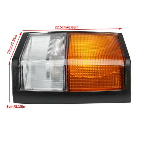 FOR RANGE ROVER CLASSIC FRONT LEFT &RIGHT COMPLETE INDICATOR LIGHT LAMP 71-86 MO - Picture 6 of 7