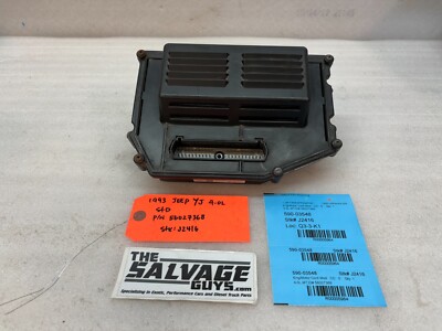91-95 Jeep Wrangler Yj 4.0 Manuell Trans Engine Computer ECM ECU