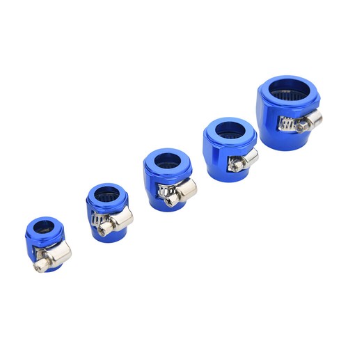 Alloy Hose Clamp 4AN/6AN/8AN/10AN/12AN Hose End Finisher Fuel Oil Pipe Clamps - Picture 10 of 13
