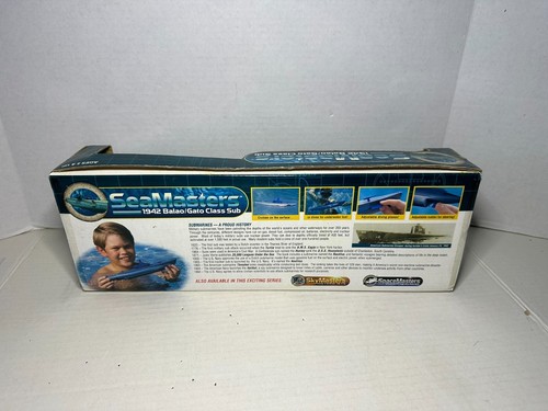 1942 Balao Gato Class Sub Masters grau blau Kunststoff Tiefsee U-Boot Spielset - Bild 2 von 4