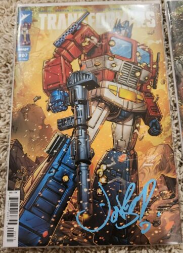 Transformers #7 - Jonboy Meyers - Dallas Fan Expo - Signed Set - With COA - Picture 2 of 4