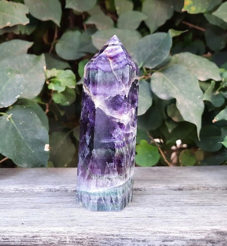 Générateur de fluorite arc-en-ciel / Point / Tour / Intuition / Âme Purpose / Clarté - Photo 4 sur 11