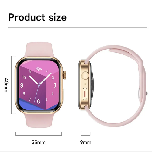 Smart Watch with Health Monitors, Fitness Tracker, Weather Updates - 3 straps - Picture 8 of 12