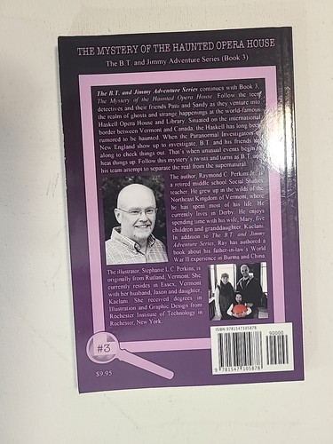 1-3 Lot BT & Jimmy Adventure Series Raymond Perkins Signed PB Vermont Mystery - Picture 13 of 14