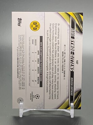 2023-24 Topps UEFA Club Competitions Future Stars #187 JAMIE