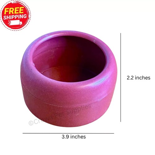 Feeder and Drinker Plastic Cup Bowl For Cage Birds and Pigeons Reduce Food Waste - Picture 2 of 3
