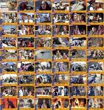 The Valley of Gwangi movie storyboard trading cards. Cult Franciscus Golan T-Rex