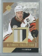 2014-15 Ultimate Collection Gold Spectrum #73 Ryan Getzlaf PATCH 13/35 (ref44753