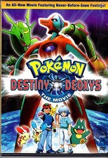 Pokemon DVD The Movie Destiny Deoxys