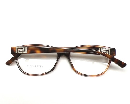 Versace 3189B 5061 Eyeglasses Glasses Brown Havana w/ Crystals 54-15-140 - Picture 5 of 8