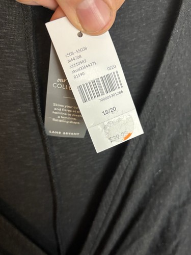 Lane Bryant Short Sleeve V Neck Top Size 18/20 NWT - Picture 6 of 9