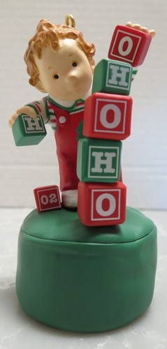 Hallmark Keepsake Ornament Teetering Toddler Dated 2002 in Original Box - Picture 2 of 11